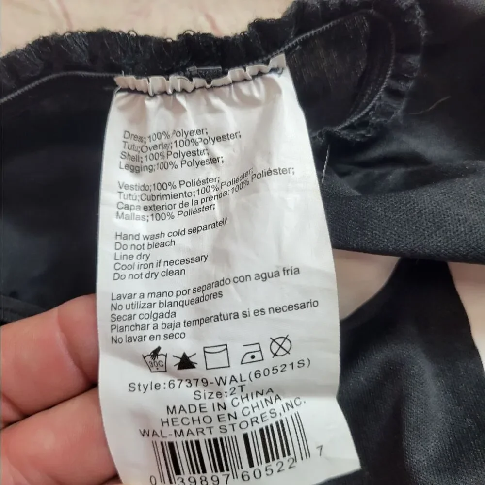 Skeleton costume pants 18/24mo